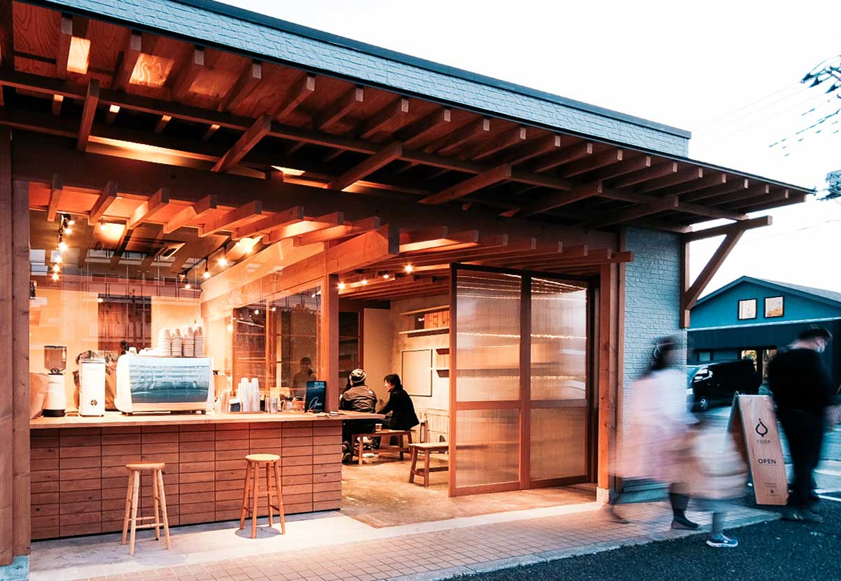 群馬県太田市の設計事務所がつくる太田市のカフェFUIGO